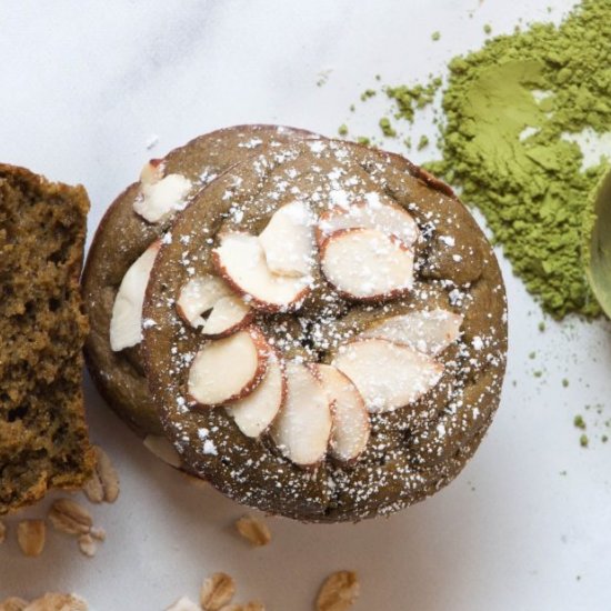 Matcha Blender Muffins