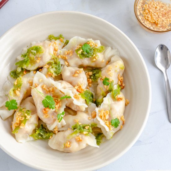 Thai Prawn Dumplings with Nam Jim