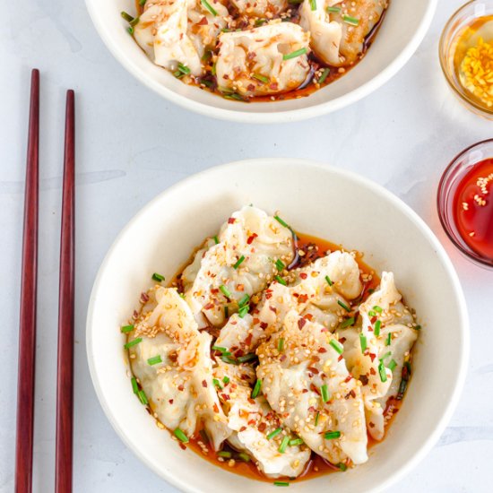 Sichuan Chicken Dumplings