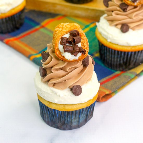 Cannoli Cupcakes