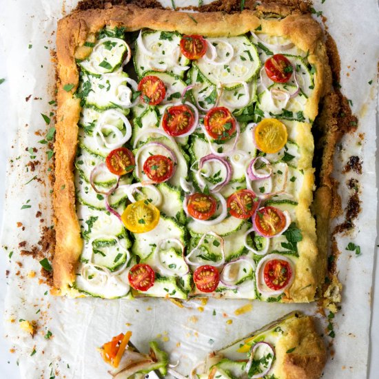 Zucchini Flatbread