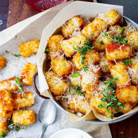 Parmesan Truffle Tater Tots