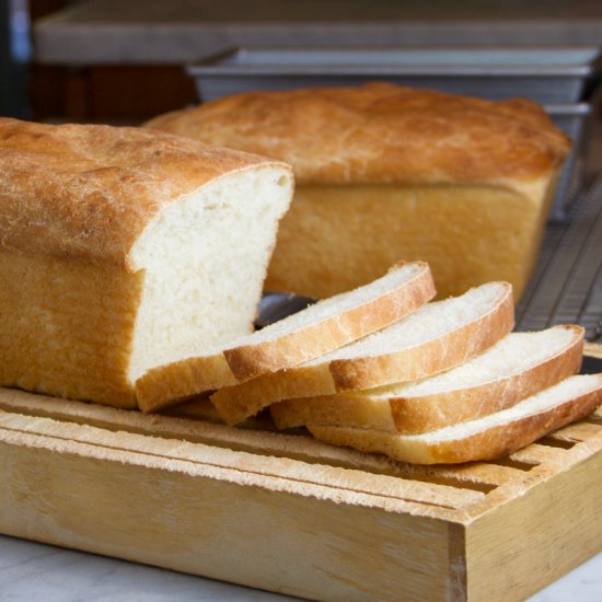 Tender Sourdough Bread