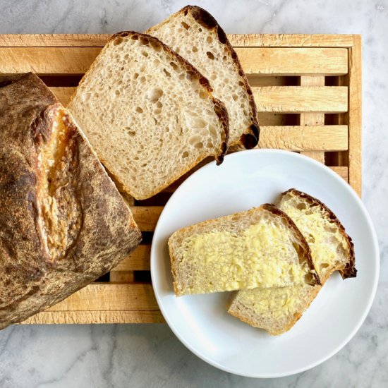 Classic Sourdough Loaf Bread