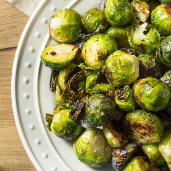 Honey Balsamic Brussels Sprouts