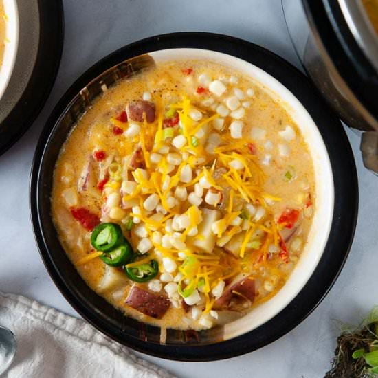 Instant Pot Corn Chowder