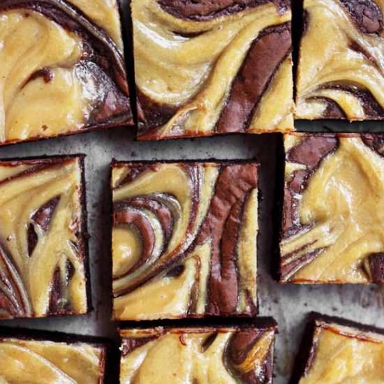 Peanut Butter Cheesecake Brownies!