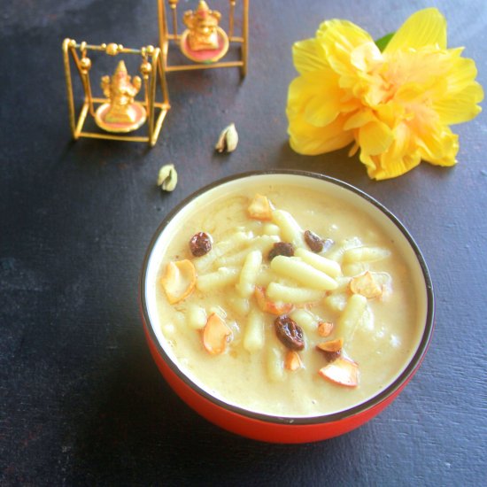 Paal Kolukkattai with Jaggery