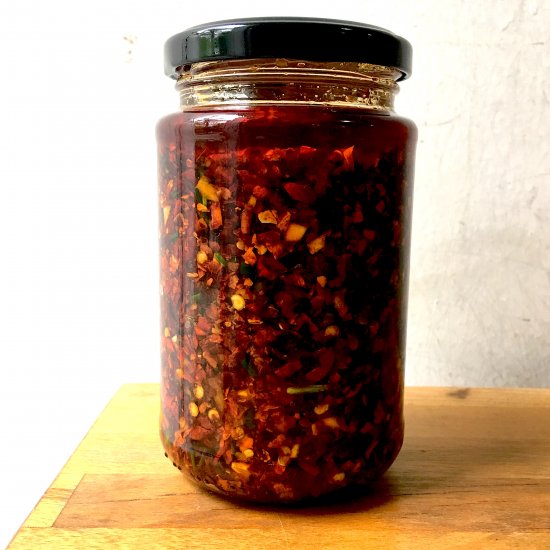 Crispy Garlic Chili Oil