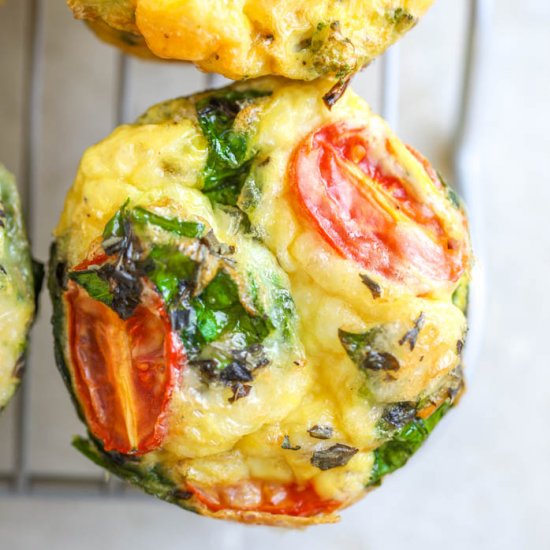 Egg Muffin Cups Four Ways