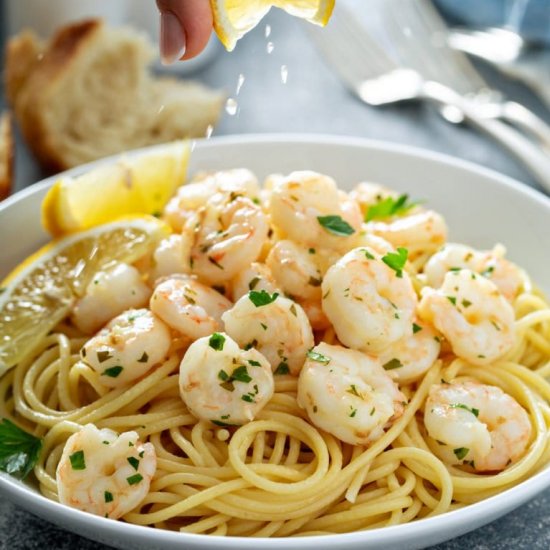 Unforgettable Lemon Garlic Shrimp