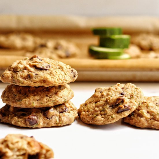 Apple Spice Zucchini Cookies