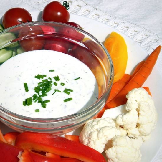 A healthy & delicious creamy dip