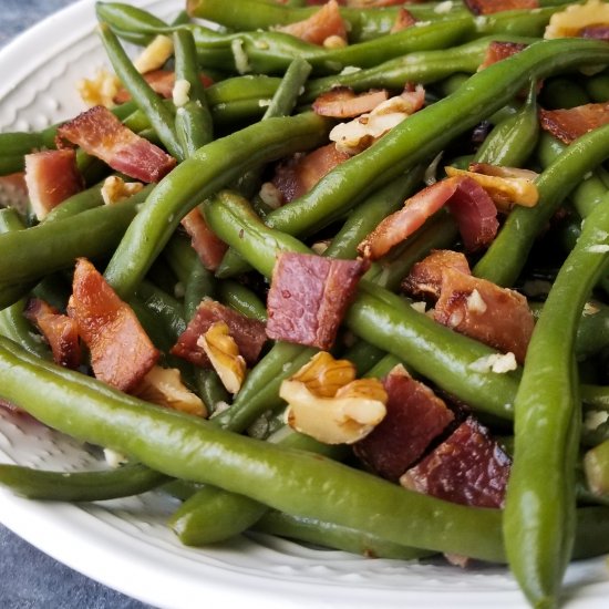 brown sugar bacon green beans