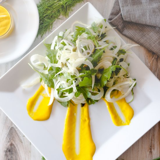 Fennel Arugula Salad