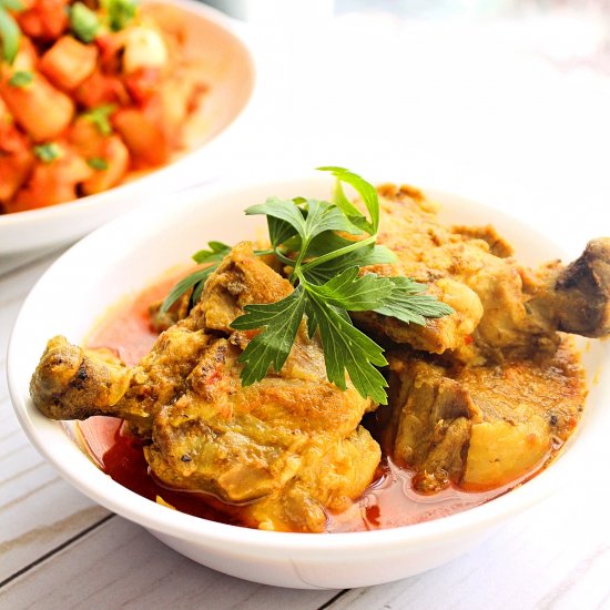 Indonesian Chicken Curry -Kari Ayam