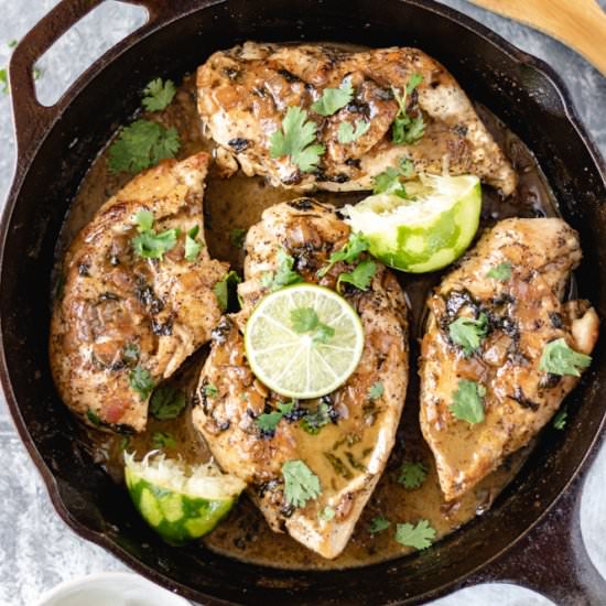 Coconut Cilantro-Lime Chicken