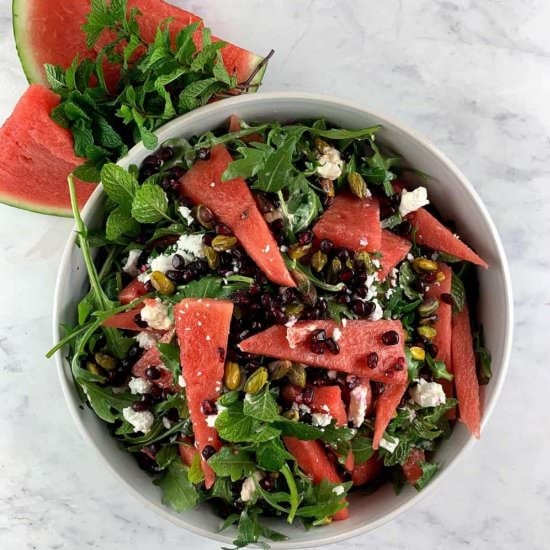 PERSIAN WATERMELON SALAD