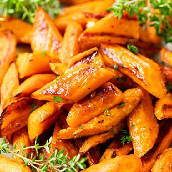 Easy Roasted Carrots