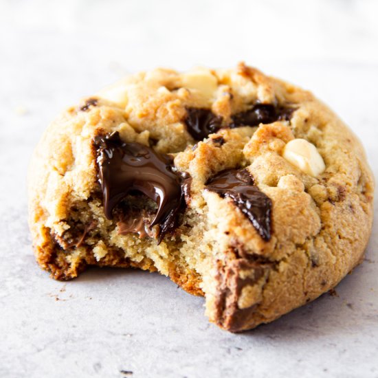 Triple Chocolate Chip Cookies