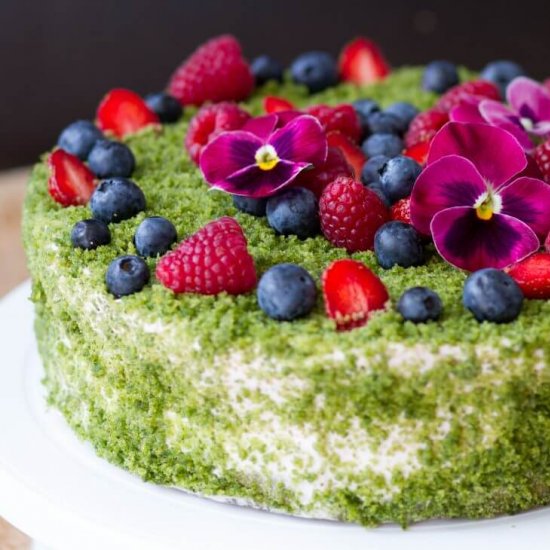 Forest Moss cake