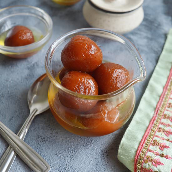 Milk Powder Gulab Jamun