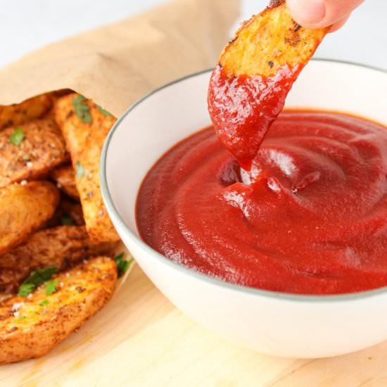 Homemade BBQ ketchup