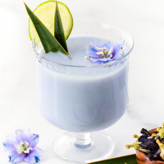 Blue Coconut Cocktail