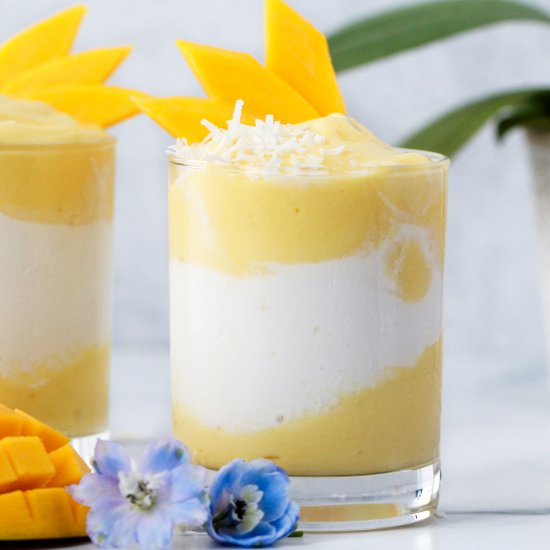 Mango Coconut Collagen Smoothie