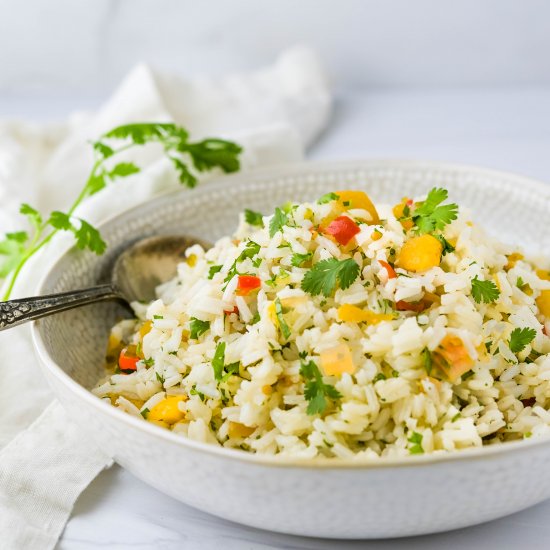 Simple Hawaiian Rice Pilaf