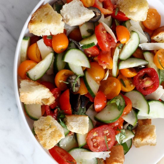 Panzanella Salad