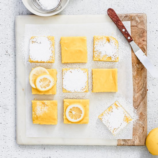 Paleo Lemon Bars