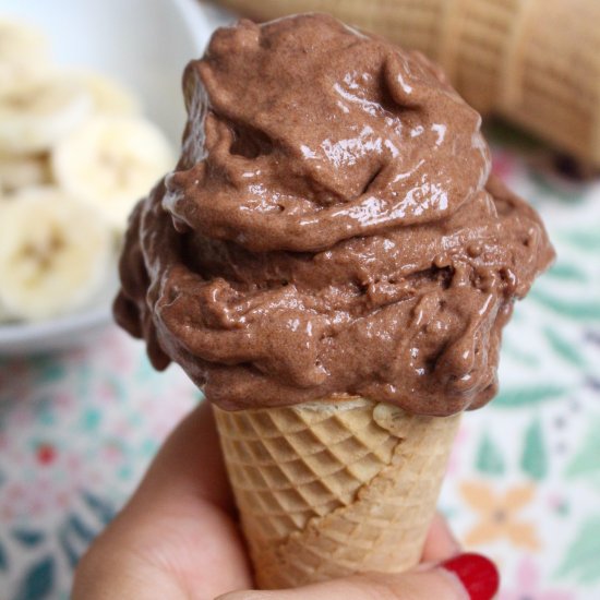 Chocolate Banana Nice Cream