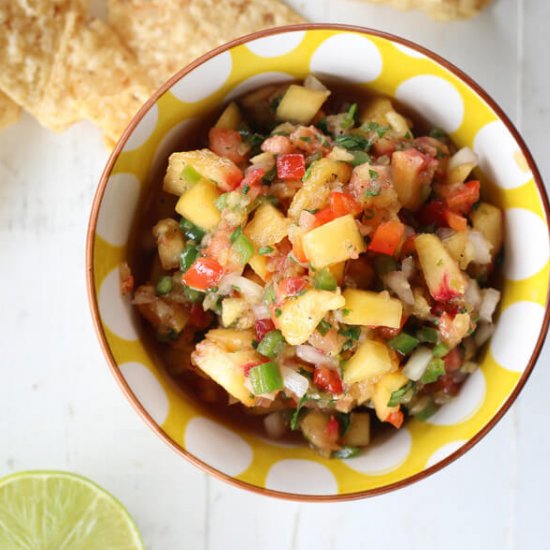 Fresh Peach Salsa