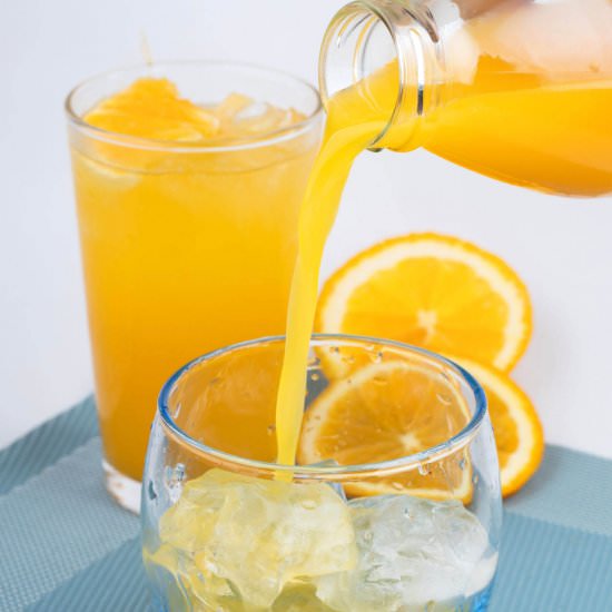 Healthy Orange Pineapple Juice