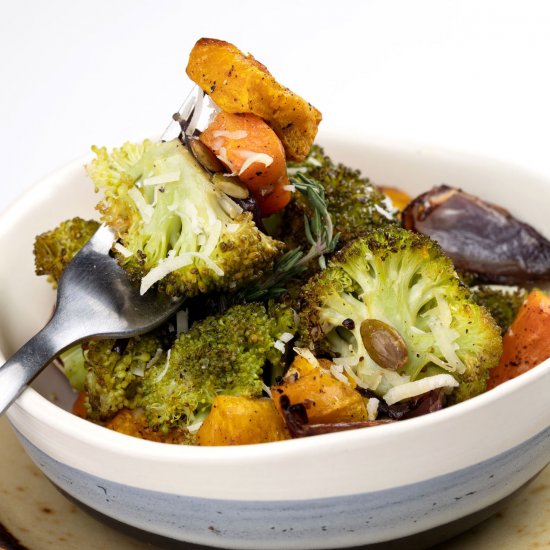 Healthy Roasted Broccoli