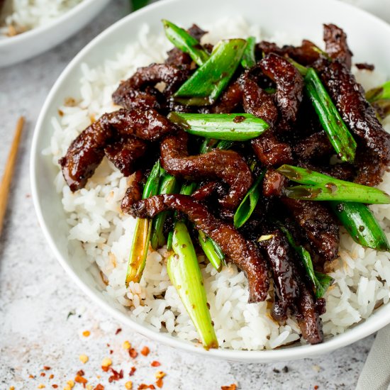 Easy Mongolian Beef Recipe