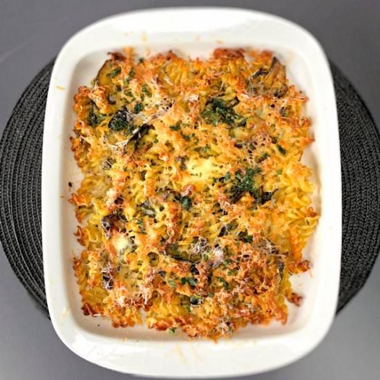 herby courgette pasta bake