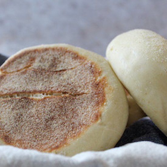 Super fluffy English muffins