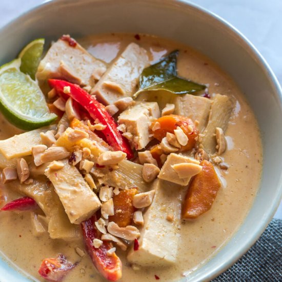 Thai Panang Curry with Tofu