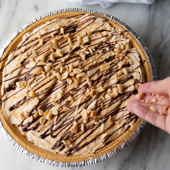 No Bake Peanut Butter Pie