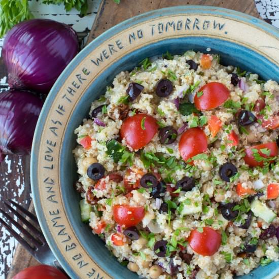 Loaded Greek Quinoa Salad