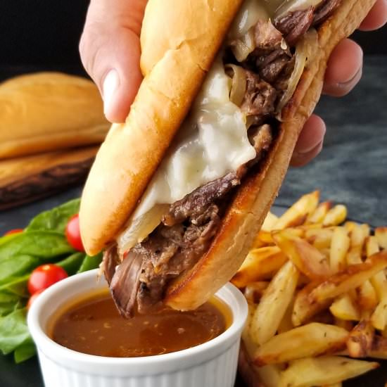 french dip sandwiches