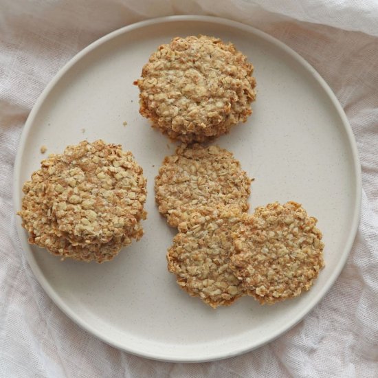 Sea Salt and Black Pepper Oatcakes