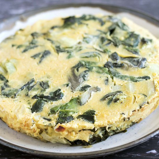 Vegan frittata