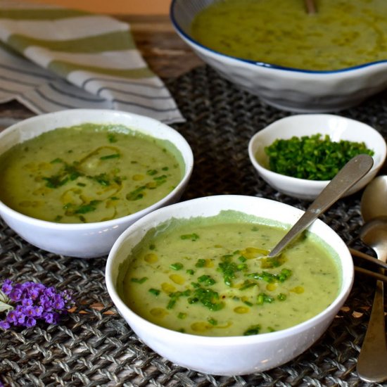 Cucumber gazpacho