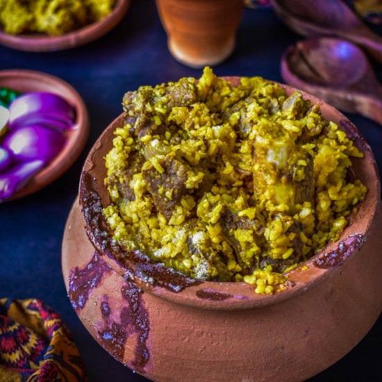 Mangshor Bhuna Khichuri