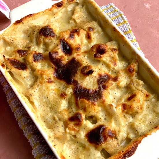 Easy Cauliflower Gratin