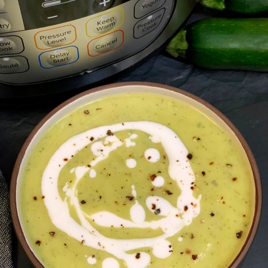 Instant Pot Zucchini Soup