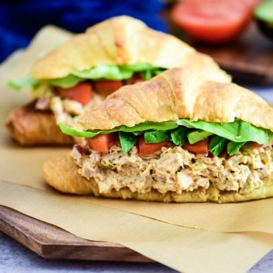 Chicken Salad Croissant Sandwich